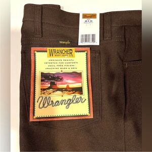 Wrangler Dark Brown Boot Jeans size 46